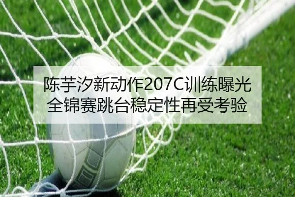 陈芋汐新动作207C训练曝光 全锦赛跳台稳定性再受考验